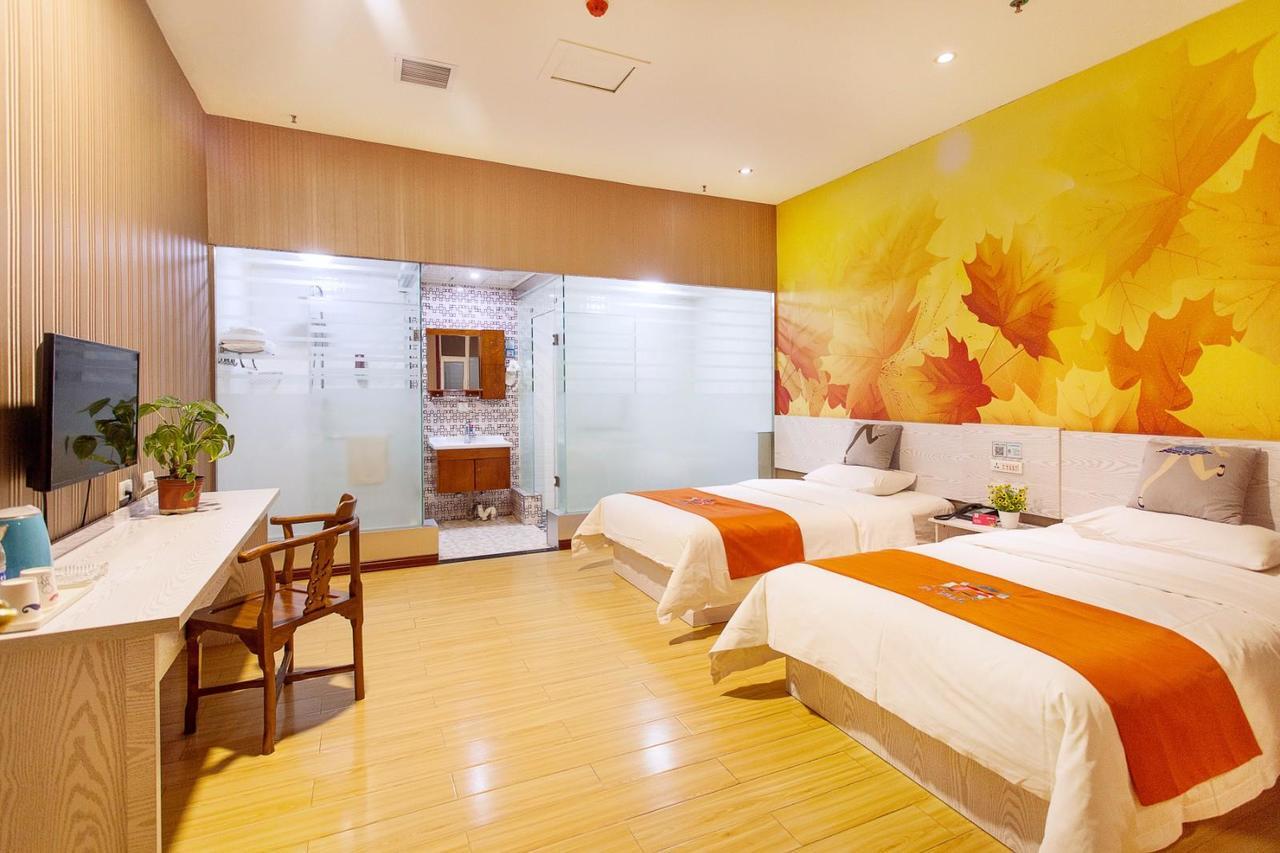 Pai Hotel Jinan Railway Staion North Plaza Dikou Road Ngoại thất bức ảnh